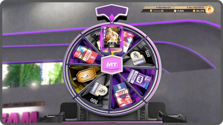 NBA 2K20 slots loot box screen shot